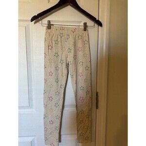Gap youth girl organic cotton leggings size 8 beige with star